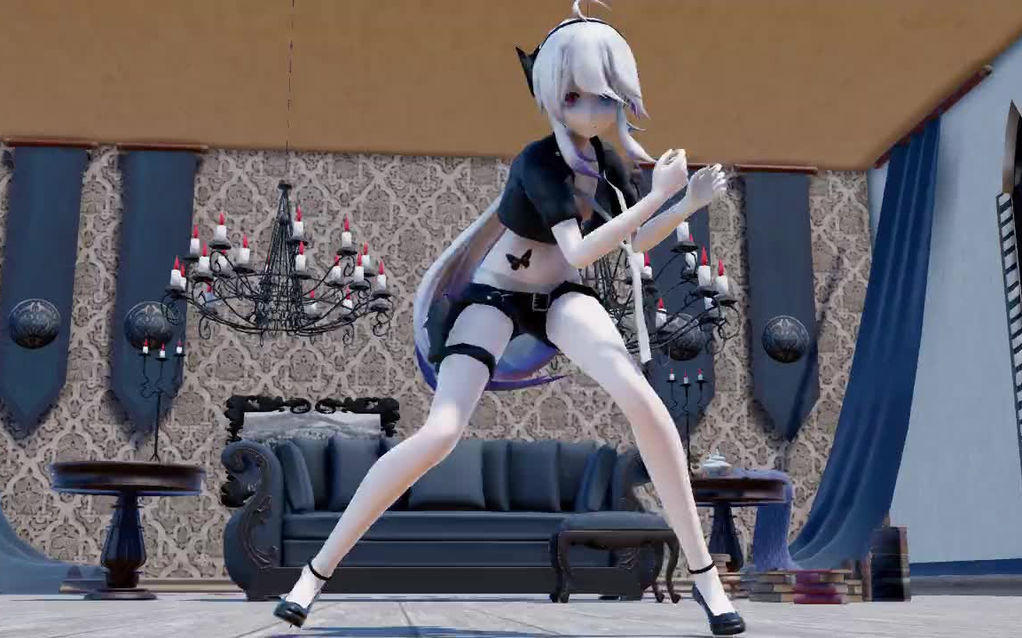 [mmd一骑当千]这么漂亮的弱音小姐姐不进来看看吗》_哔哩哔哩_bili