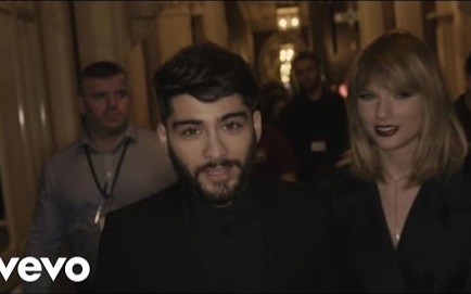 [图]Zayn Malik X Taylor Swift | I Dont Wanna Live Forever (幕后)