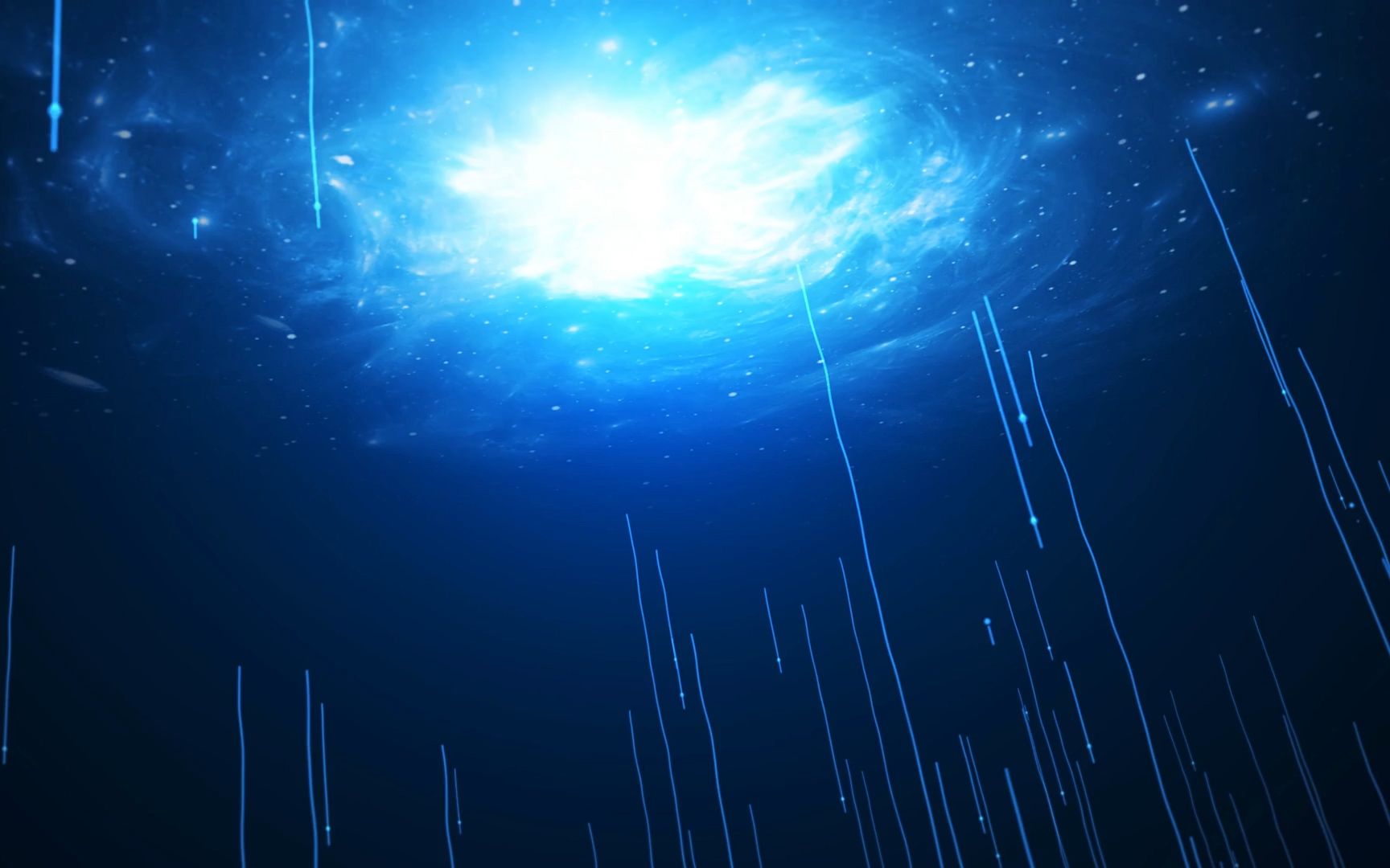 蓝色年会开场led背景视频素材