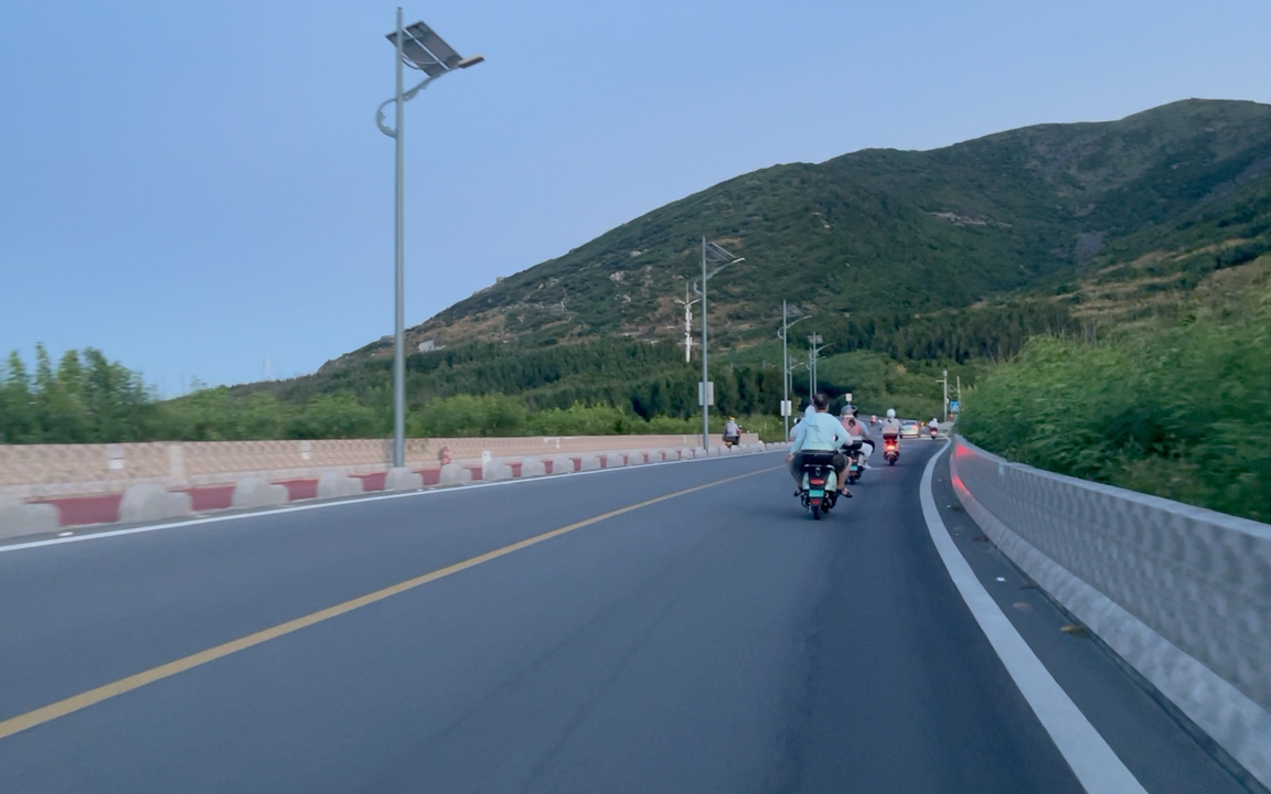 平潭傍晚的环岛路