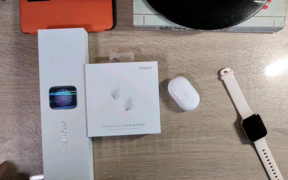 小犀oppowatch46mm琉金色oppoencow31灵动版开箱