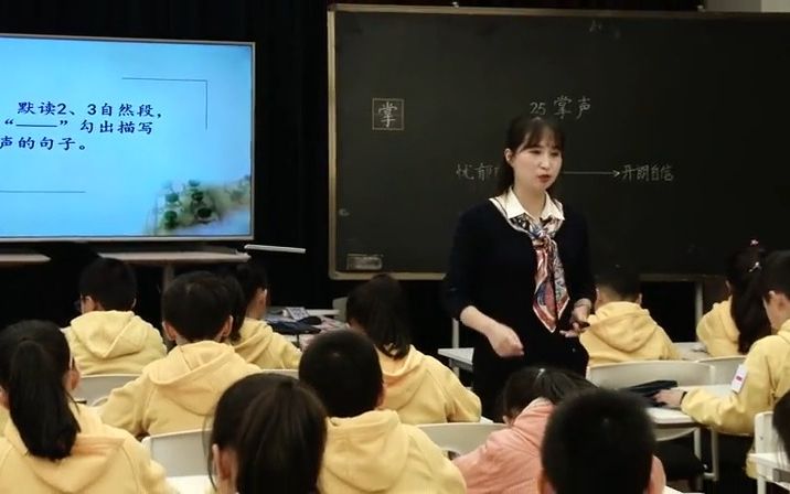 《掌声》(含配套课件教案) 名师优质公开课教学实录 小学语文 部编版三年级上册哔哩哔哩bilibili