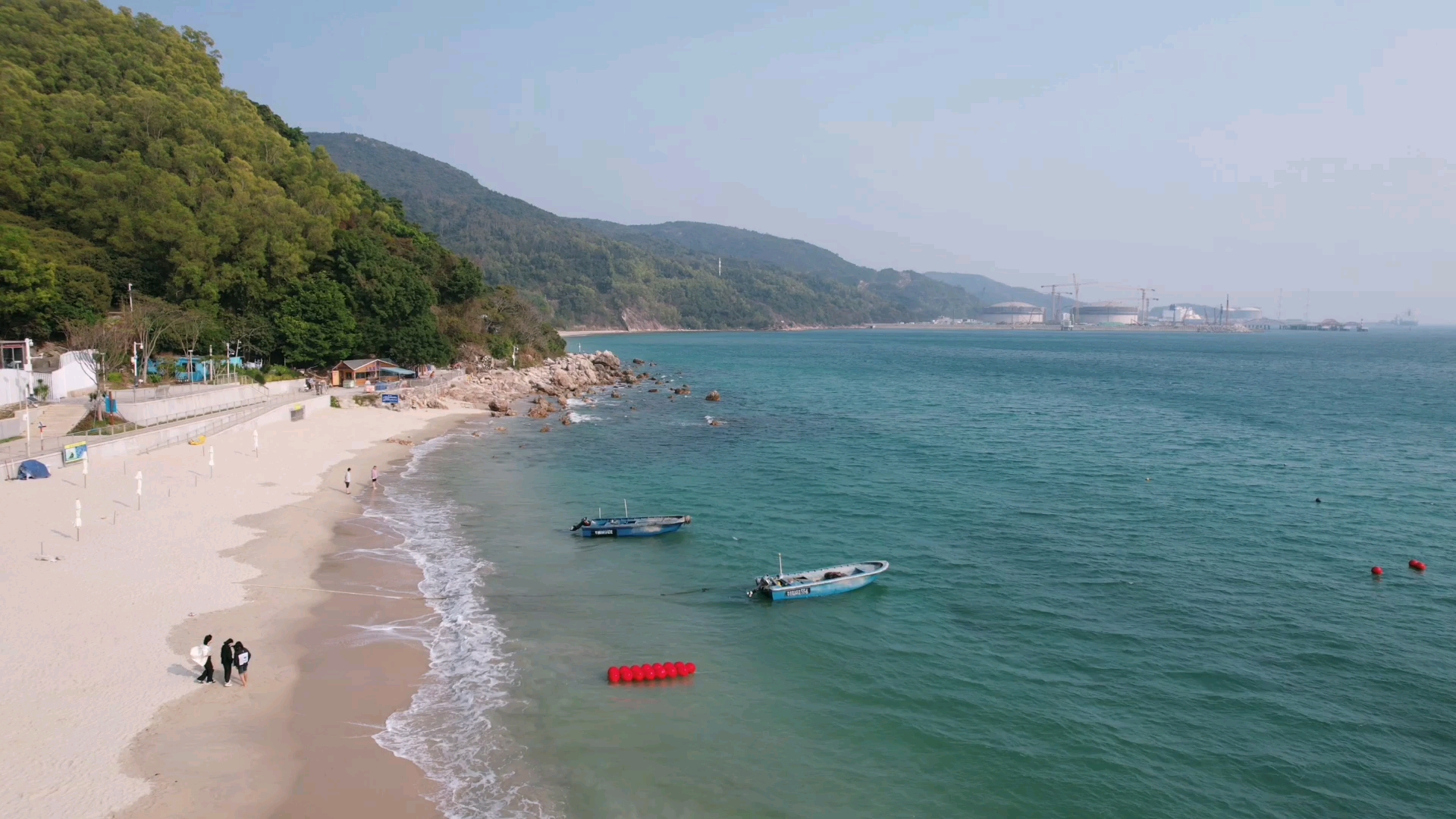 大鹏官湖沙滩图片