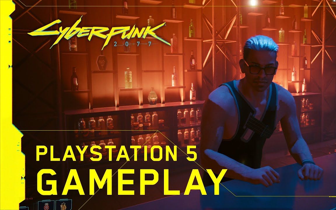 赛博朋克2077次世代主机版实机演示ps5版本