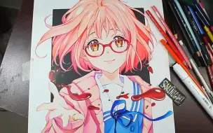 Tải video: 不自禁的看了很多遍......彩铅手绘Mirai Kuriyama，给跪拜了......