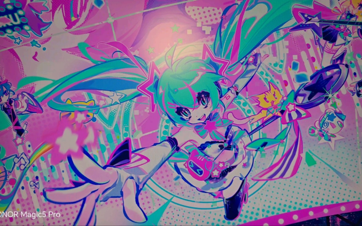 初音未来联动喵斯快跑开屏动画!