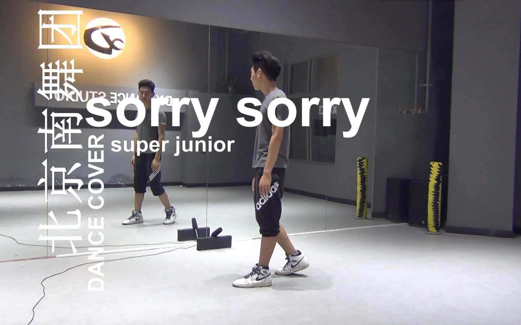 [图]【南舞团】sorry sorry super junior 韩舞 舞蹈教学 舞蹈分解 练习室（上）