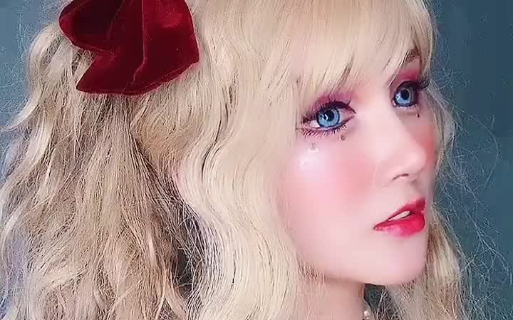 芭比娃娃 #仿妆