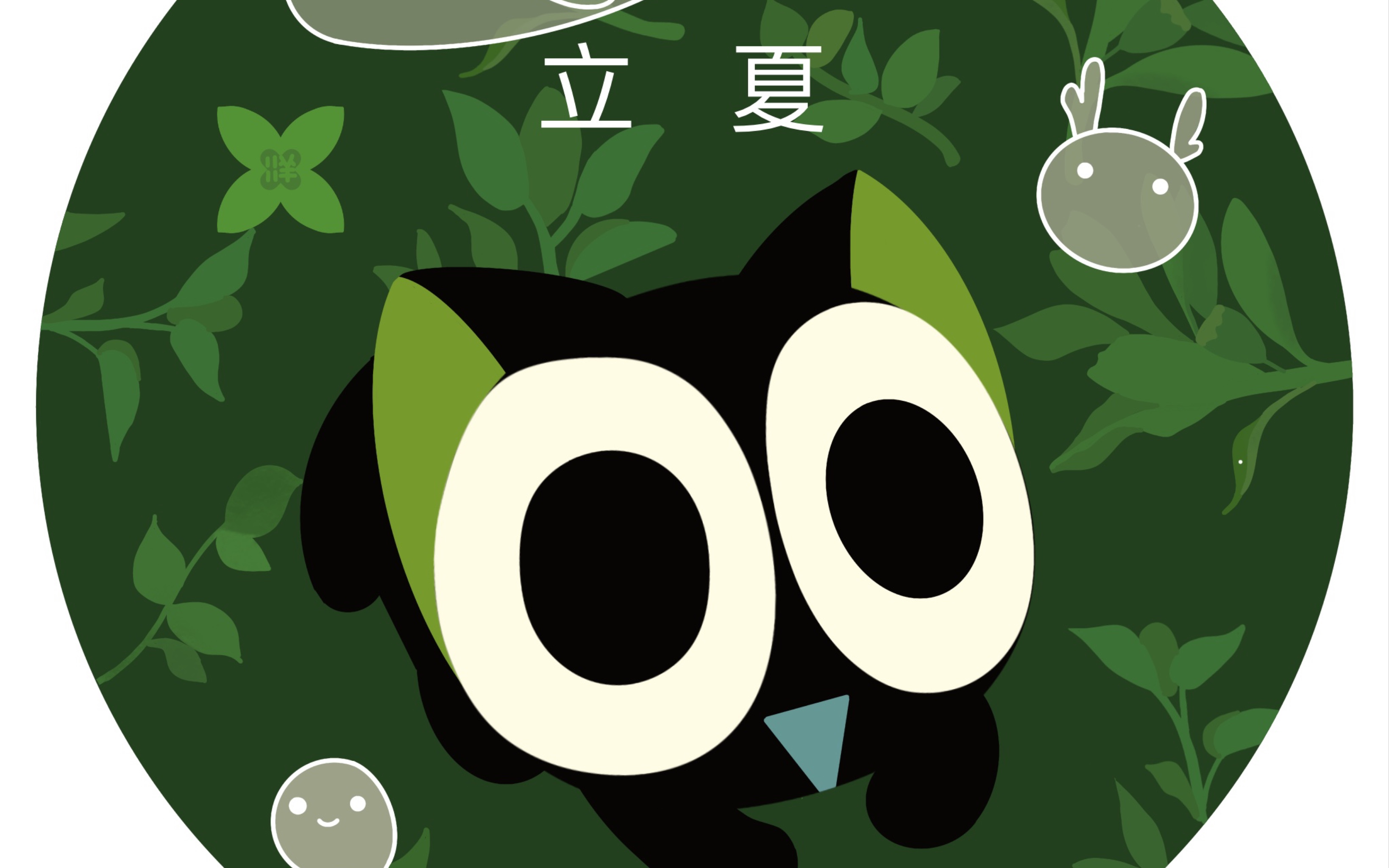 【procreate】罗小黑练习-二十四节气立夏_哔哩哔哩_bilibili