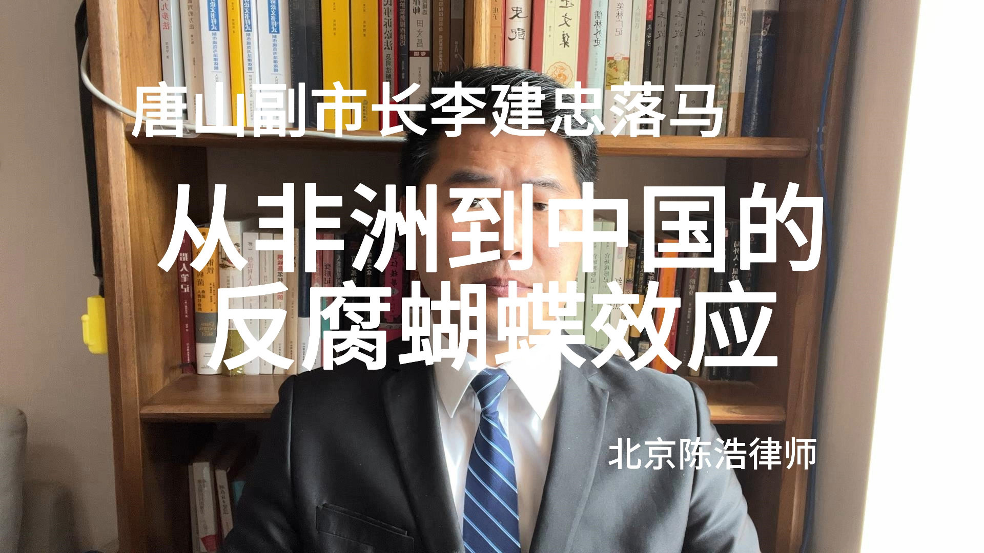 唐山副市长李建忠落马,从非洲到中国的反腐蝴蝶效应哔哩哔哩bilibili