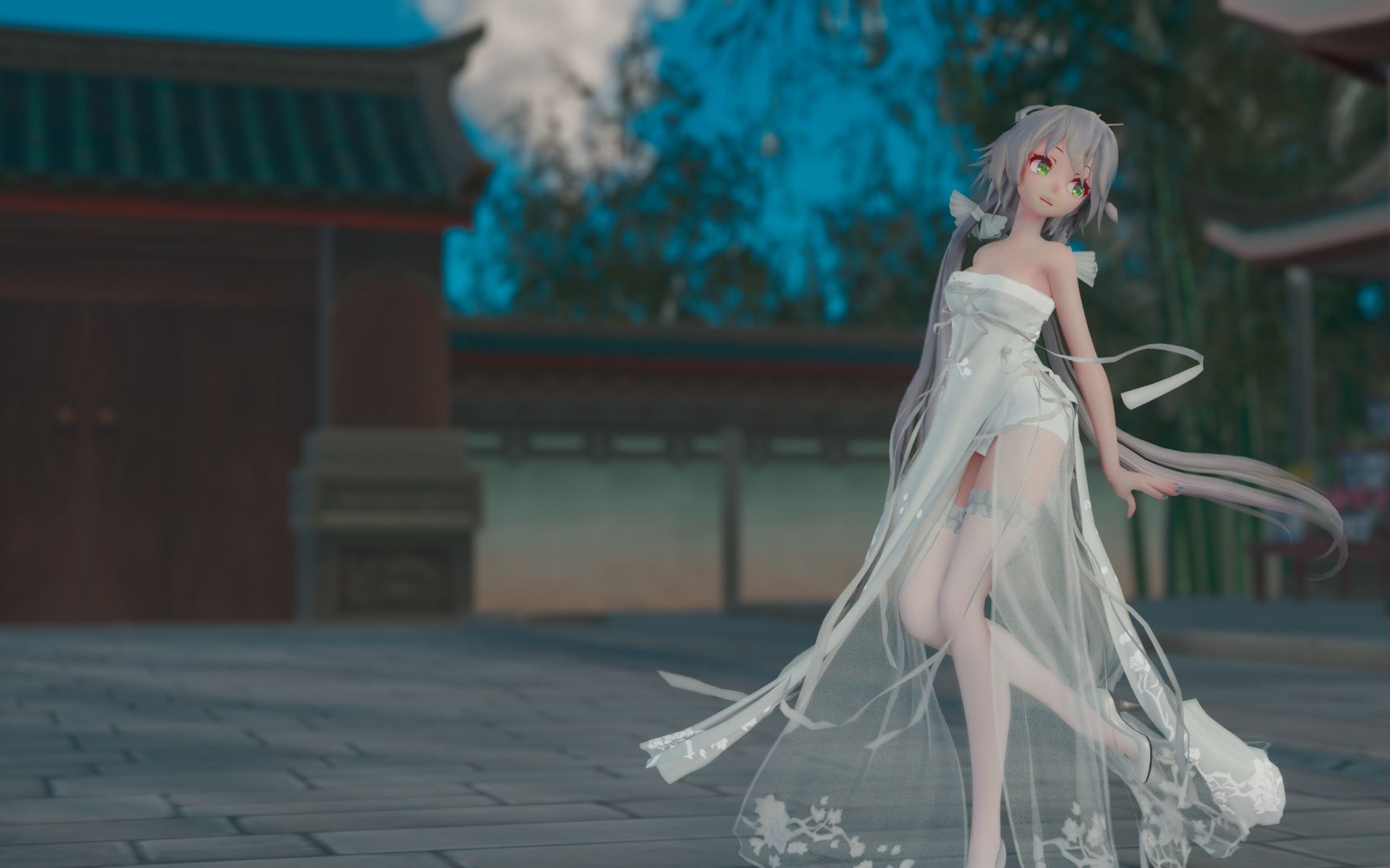 洛殿,你看花月都成双了,那我们.【洛天依9周年生贺】