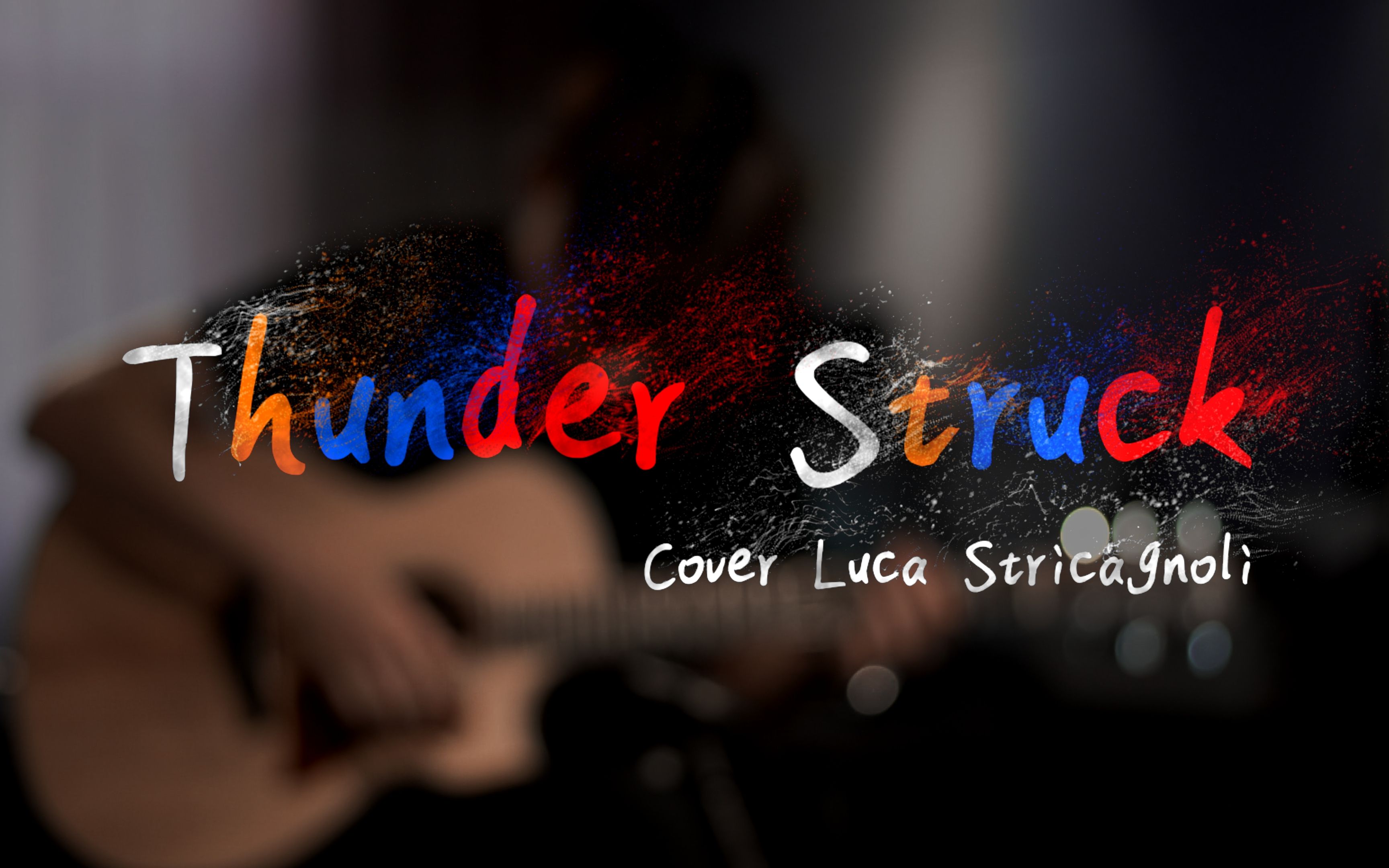 【激燃敲击】B站新人均 打击乐器系列《thunderstruck》cover Luca Stricagnoli original AC/DC哔哩哔哩bilibili