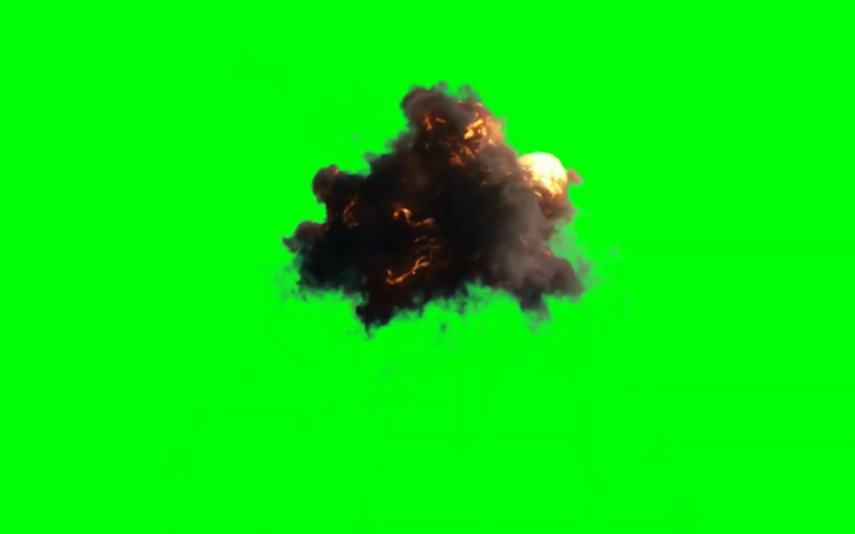绿幕视频素材爆炸