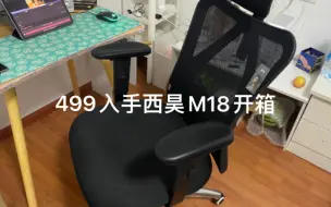 Télécharger la video: 西昊M18，发工资买的第一把人体工学椅