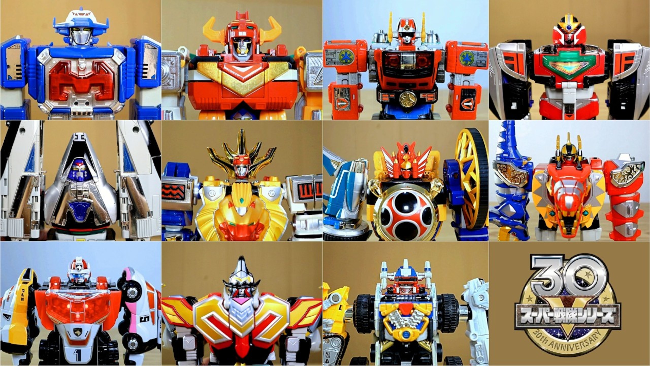 super sentai mecha gorangertogozyuger超级战队机器人全集!