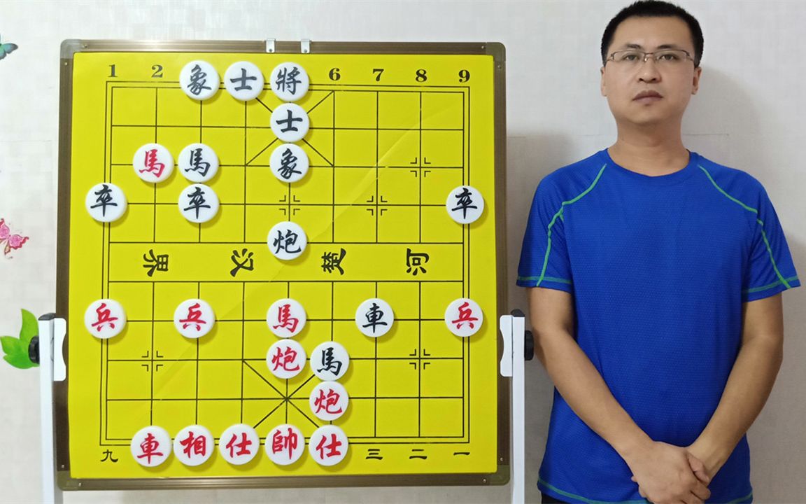 [图]象棋中炮开局第87讲：一切都是假象，危机四伏，只有正招才能破解！如何有效打击屏风马？搞明白要趁早，感谢梅花谱招，成就了当头炮