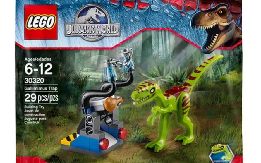 乐高侏罗纪世界30320似鸡龙陷阱速组评测