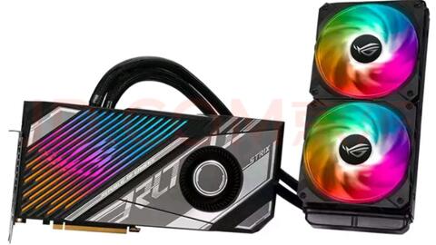 华硕ASUS ROG-STRIX-LC-RTX3080TI-O12G-GAMING 一体式水冷显卡开箱！_