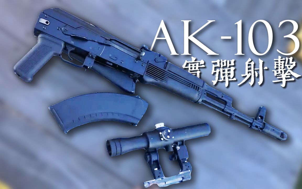 AK103 使用 POSP 4x24射击哔哩哔哩bilibili