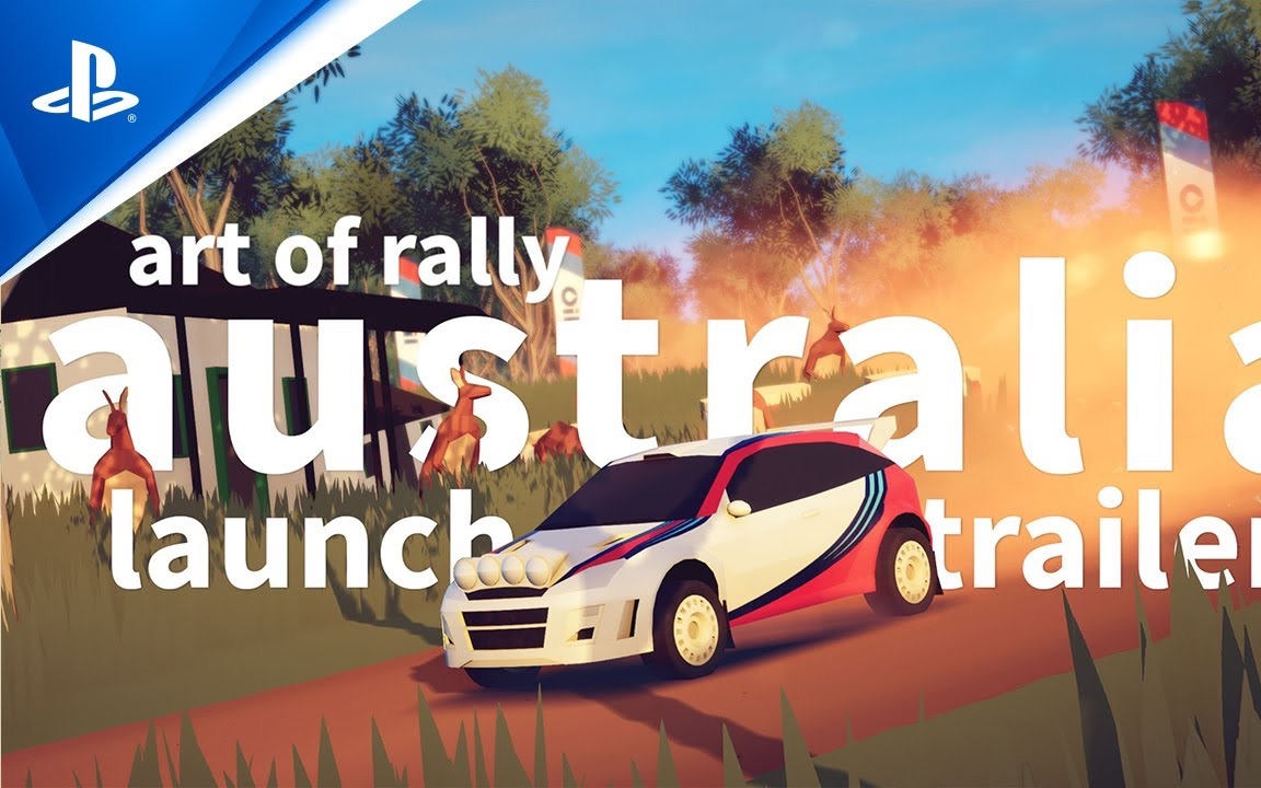ps5|ps4《拉力赛艺术》「澳大利亚」dlc官方宣传视频