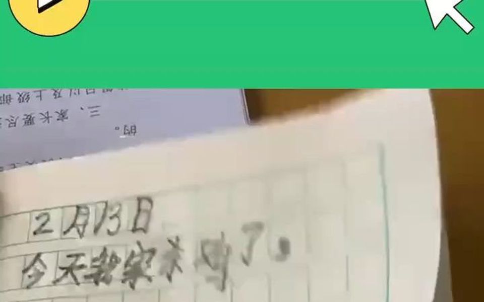 家长检查孩子寒假作业,发现每天日记写的都是七个字.哔哩哔哩bilibili