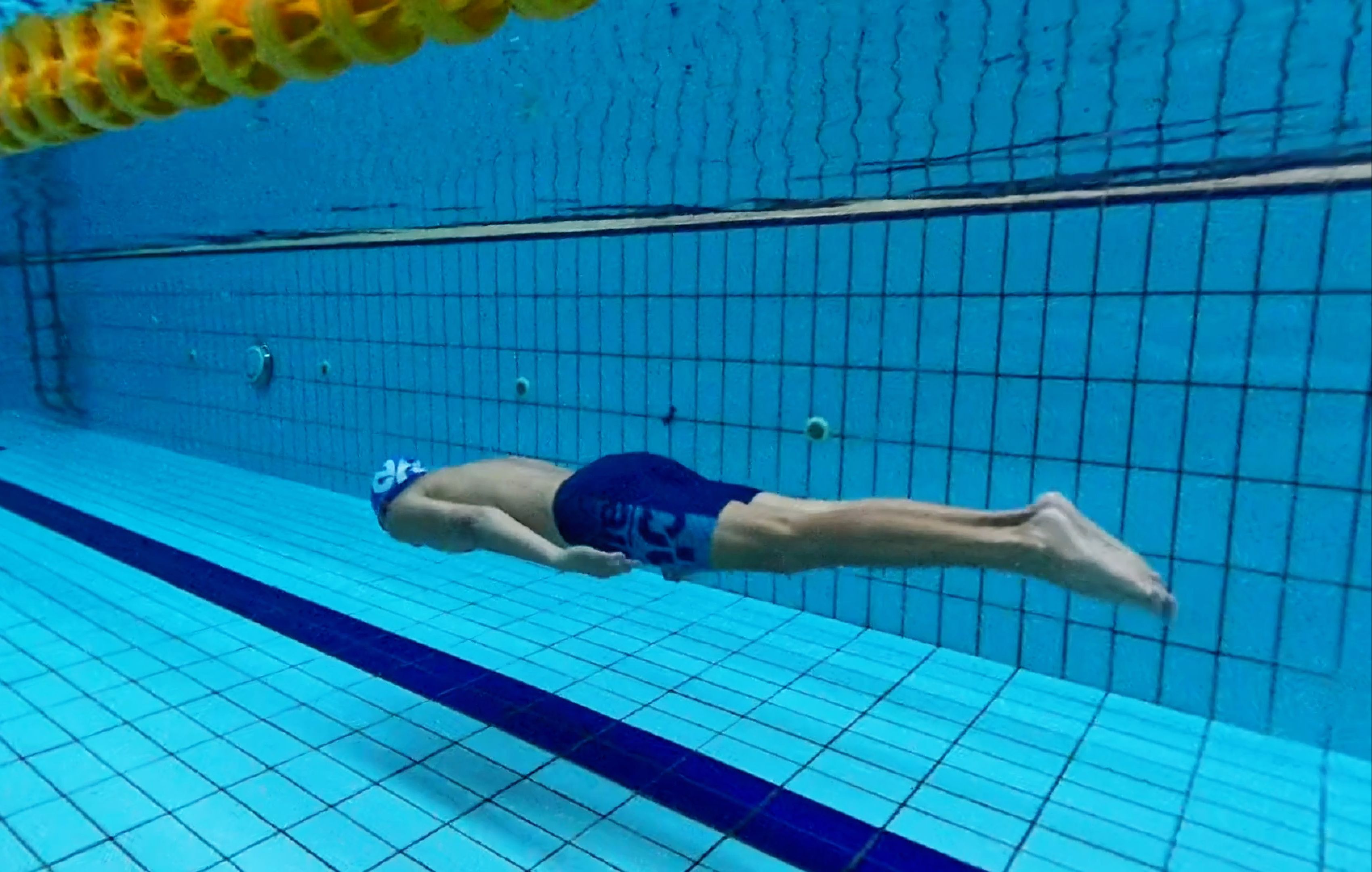 50米是我的极限,蛙泳腿不太走水的感觉😂