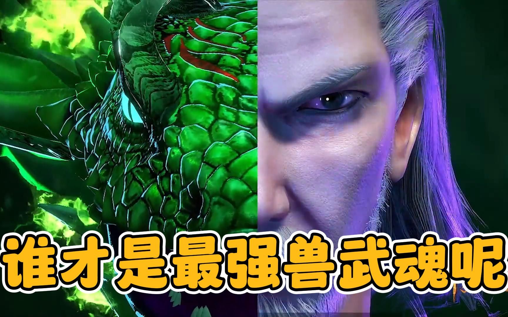 [图]【斗罗大陆】盘点斗罗兽武魂排名，碧磷蛇能排到第几呢？