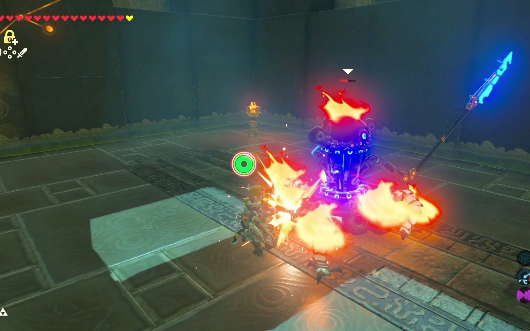 塞尔达旷野之息120座神庙之拉库阿神庙枪刺之力