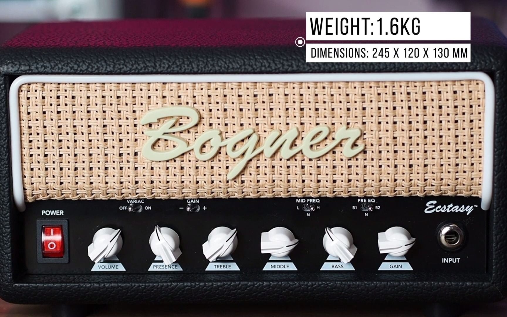 [图]Bogner Ecstasy Mini Amp Head音色试听