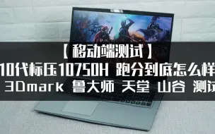 【移动端首测】10代i7标压U 10750H跑分到底怎么样？机械师T90P跑分测试