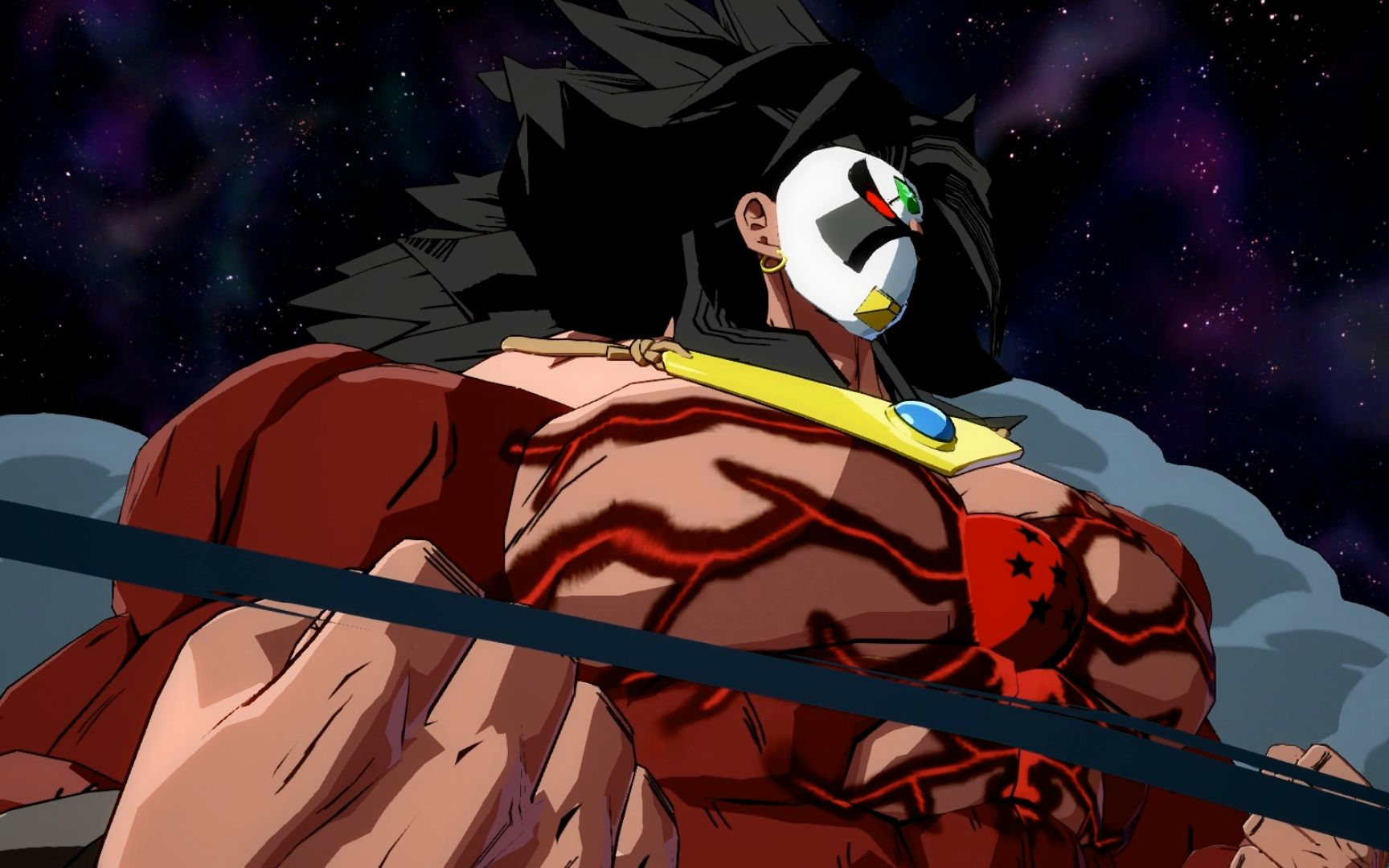 龙珠斗士zmod 布罗利(超4龙珠英雄)vs吉诺