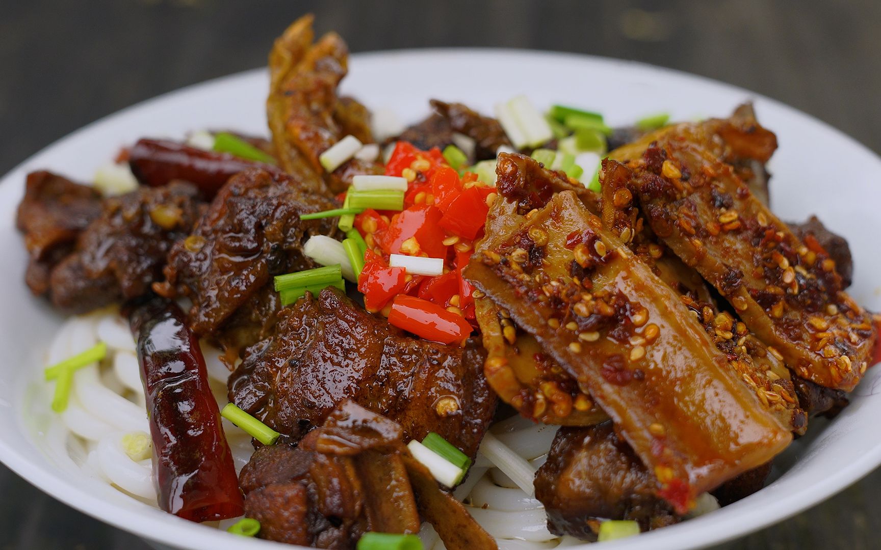 登上早餐中国的洪江鸭子粉有多好吃嗦上一碗一解乡愁