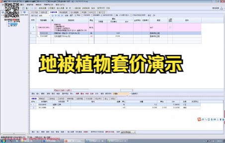 晨曦2017计价软件课程地被植物套价演示哔哩哔哩bilibili