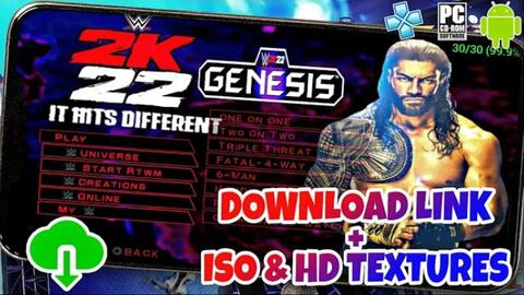 Born For Gamers Mods - 📍 WWE 2K22 - GENESIS PSP MOD UPDATE 📍 Over 20+  *NEW* Models, New Pmf TITANTRON & Theme Song added to This Updated ISO.  Mainly This Is