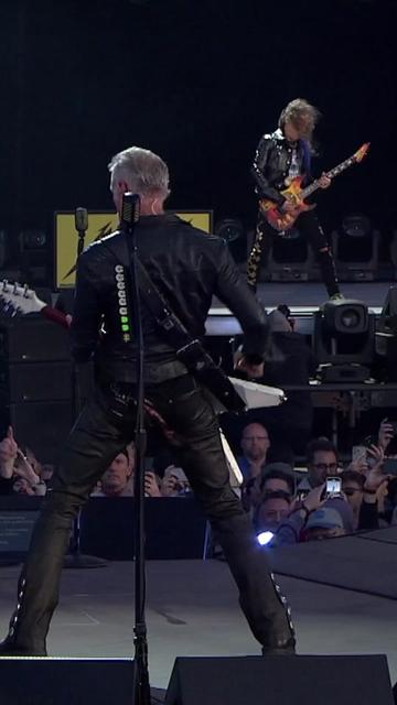 这个视角太经典啦,metallica乐队