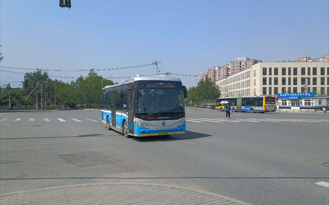 【加站后纪念】pov-002 北京公交专54路 温泉苗圃→地铁稻香湖路站