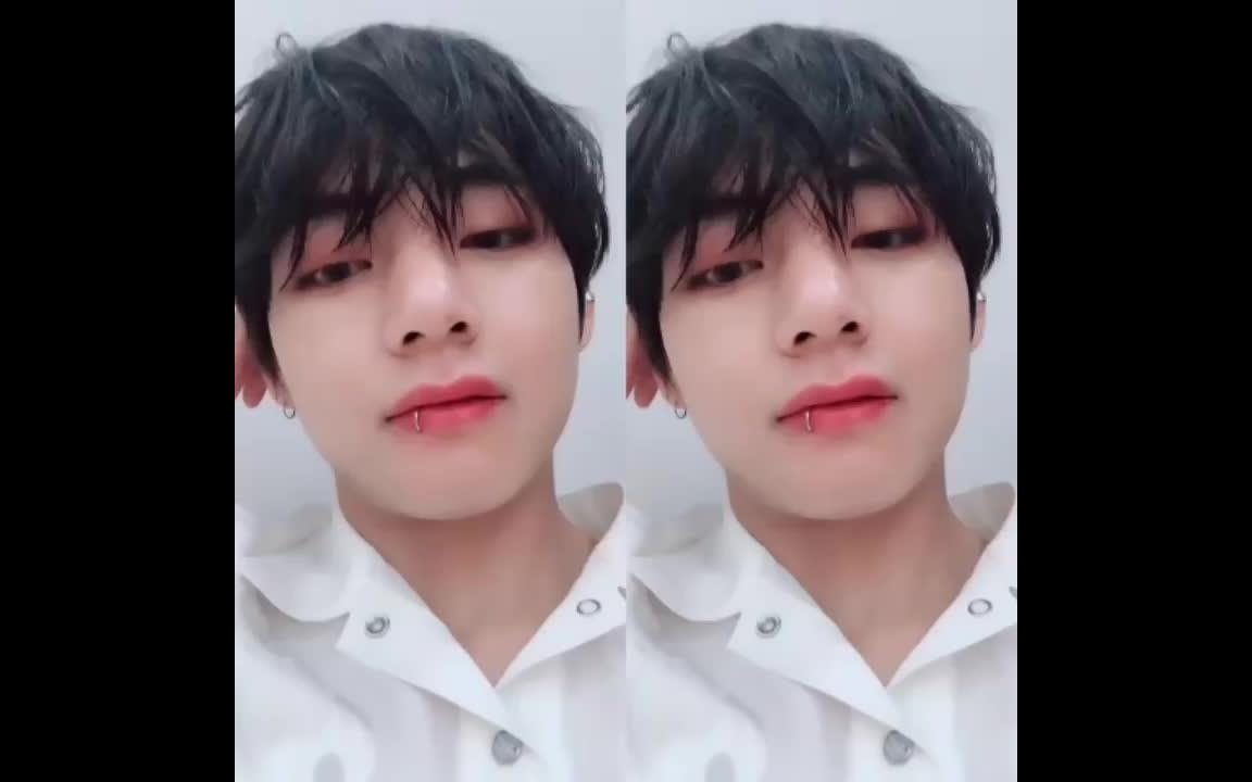 金泰亨带着唇钉的样子太过惹火!