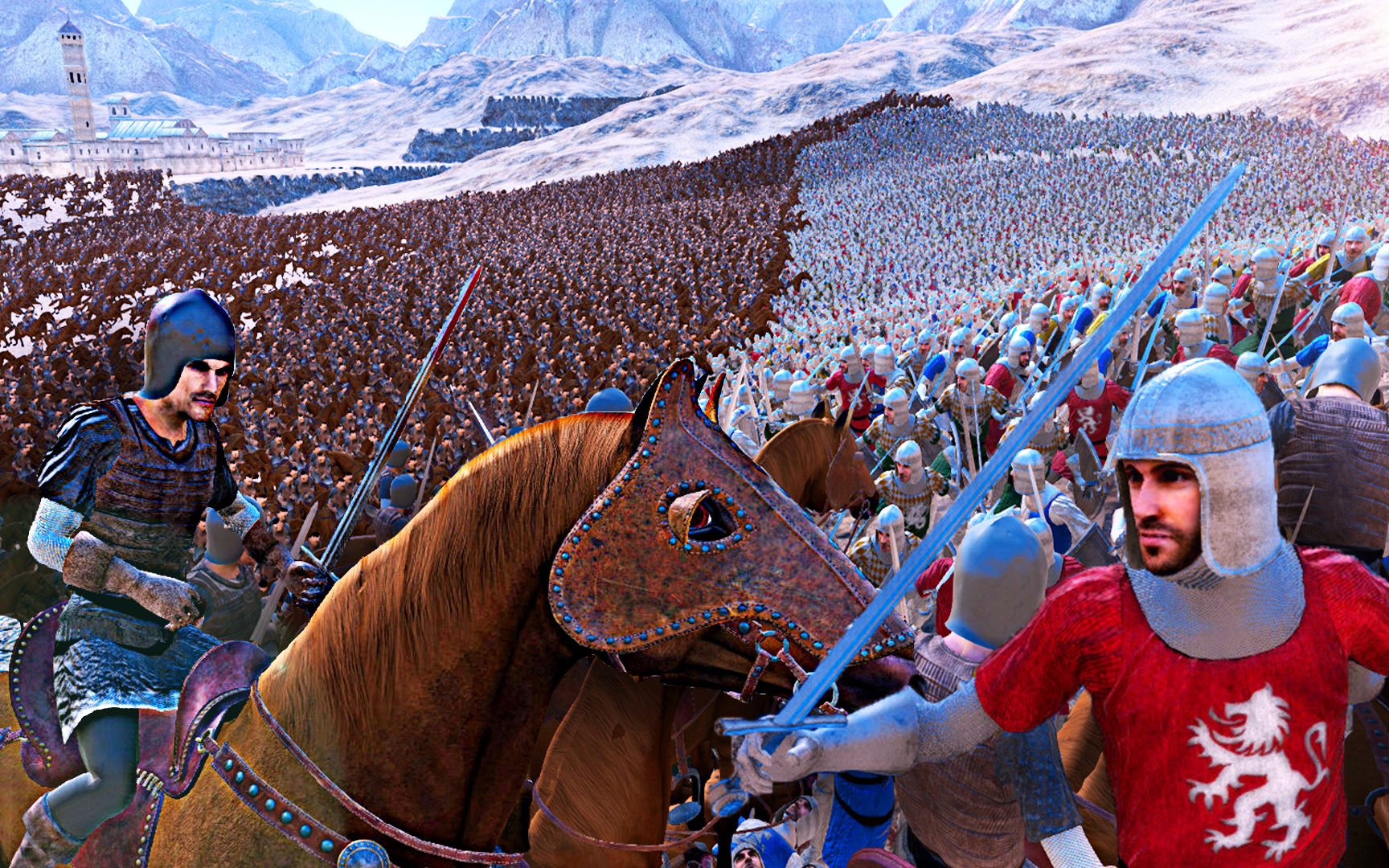 屌德斯解说全面史诗战争模拟器挑战电脑极限一万个骑兵大战一万个