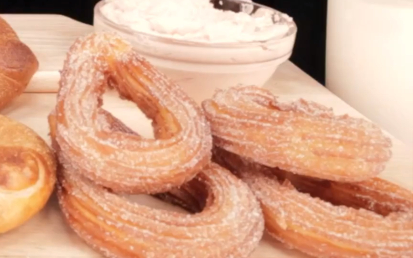 *吃播剪说话* 宋那听|脆脆的百吉果蘸奶油(含1.