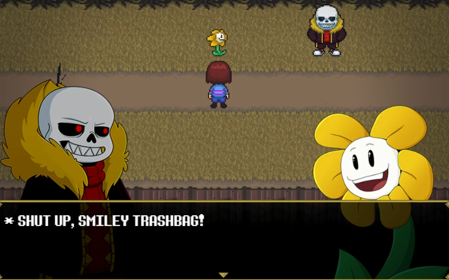 underfellfrisk在各个宇宙的奇妙冒险不