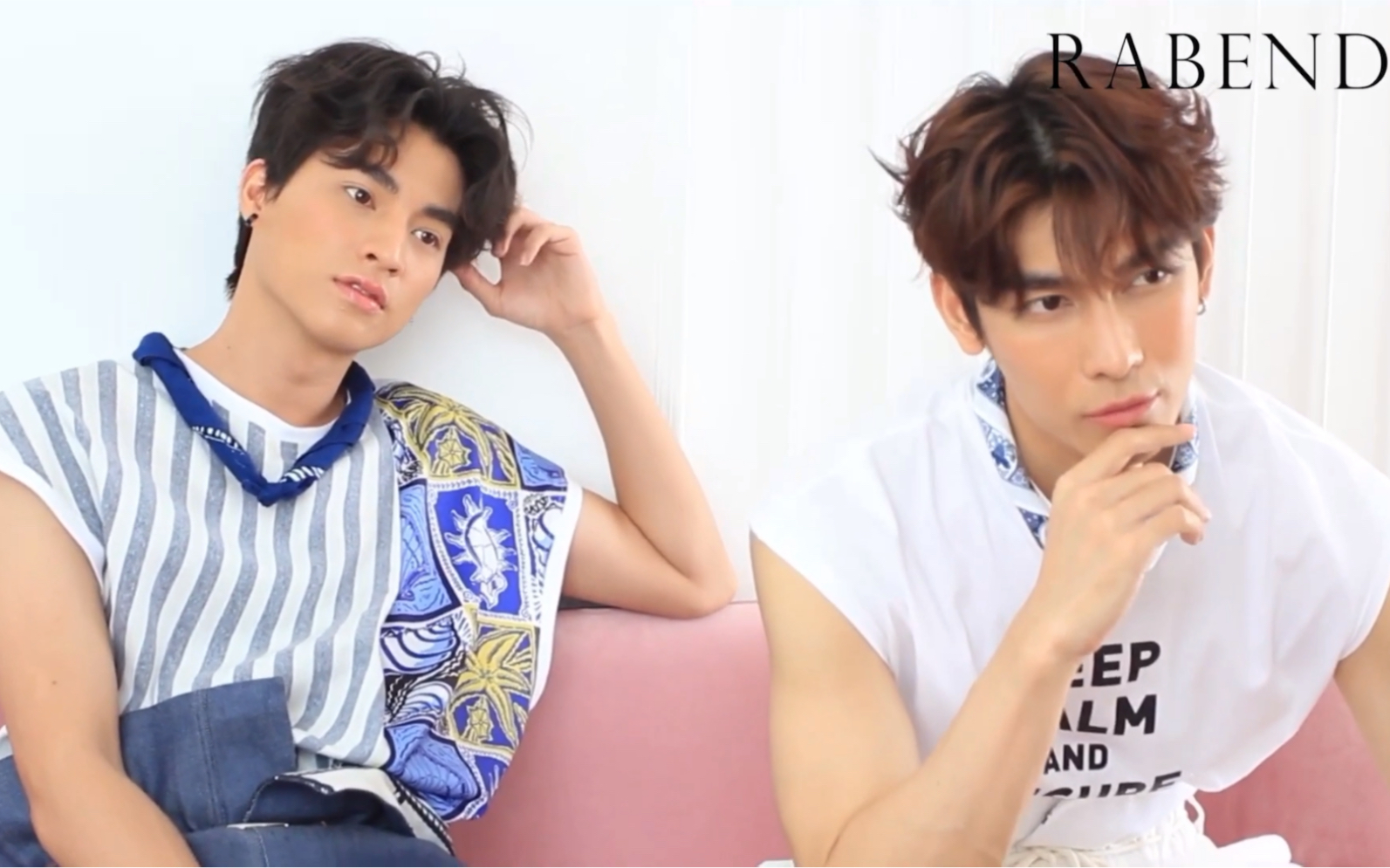 mewgulf缪糕rabenda杂志拍摄花絮甜甜蜜蜜要不要这么幸福呀