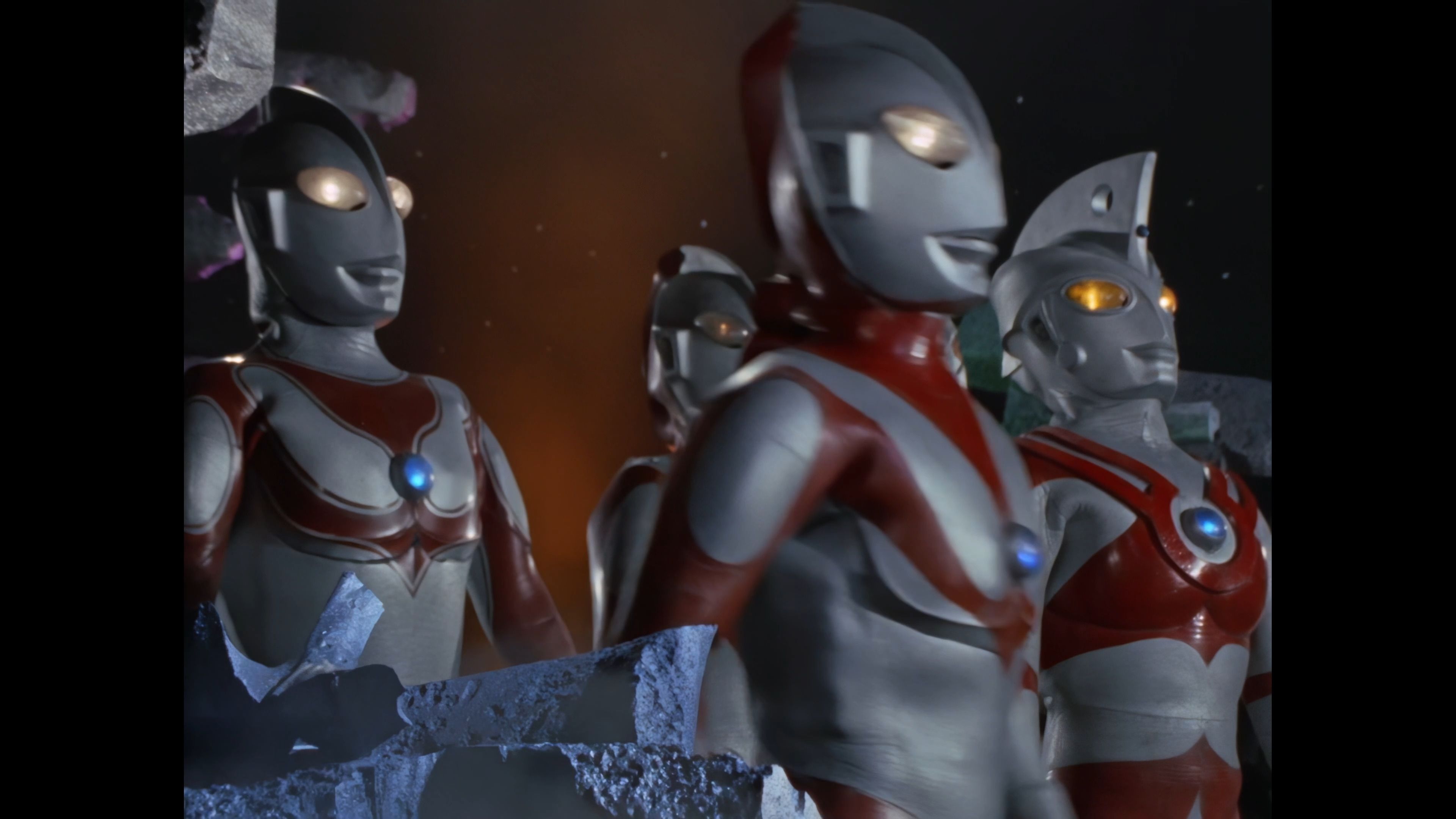 【4k画质】艾斯奥特曼—死刑!奥特五兄弟