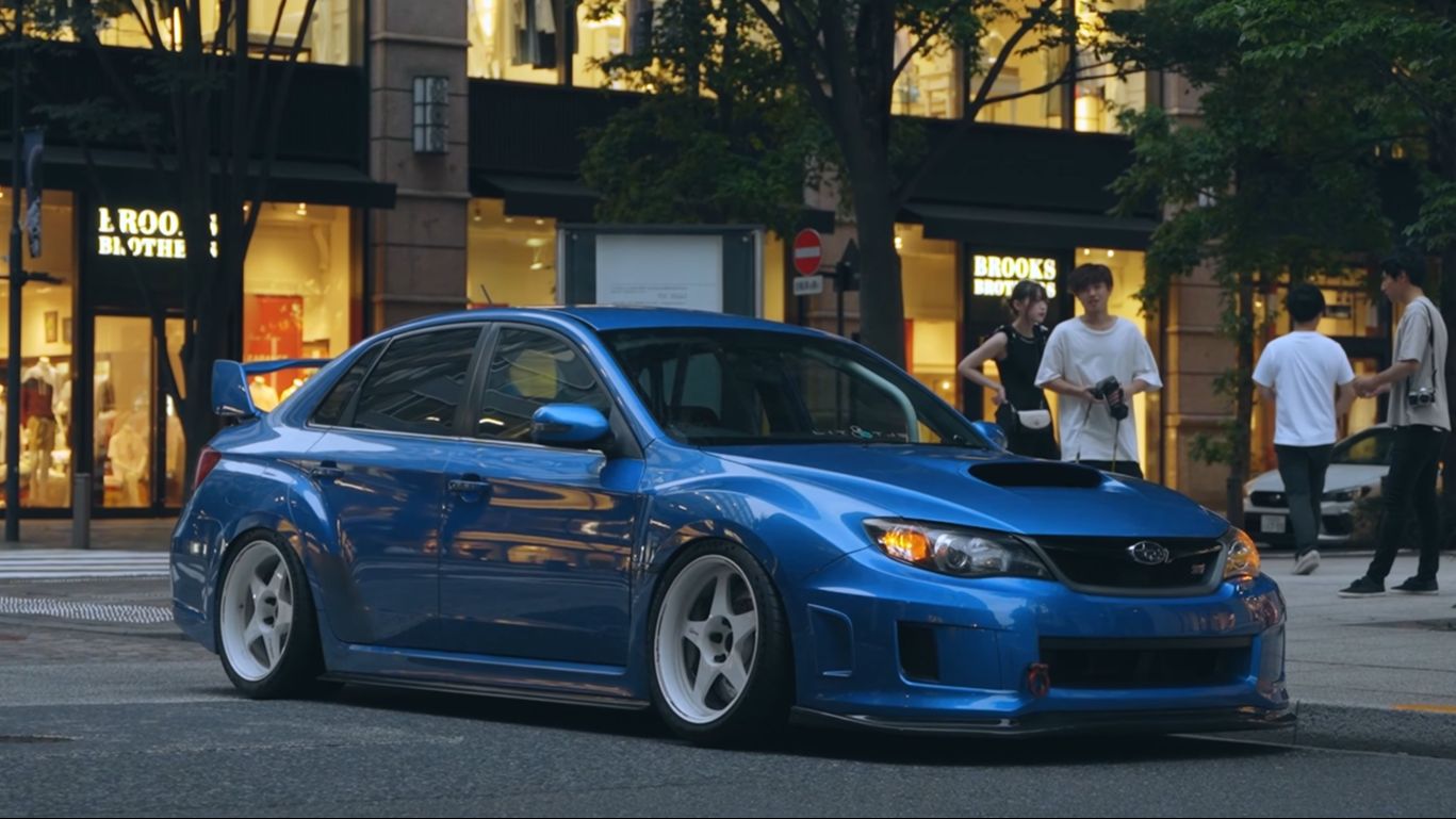 GVB Impreza WRX STI in Tokyo City. | Zenith Art哔哩哔哩bilibili