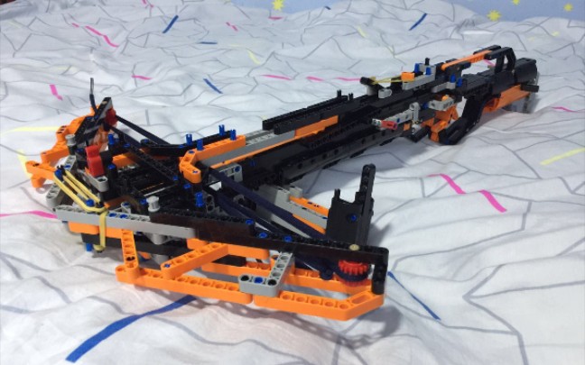 乐高弩 内部机械与性能展示(喜欢的话 愣着啊 别转发)