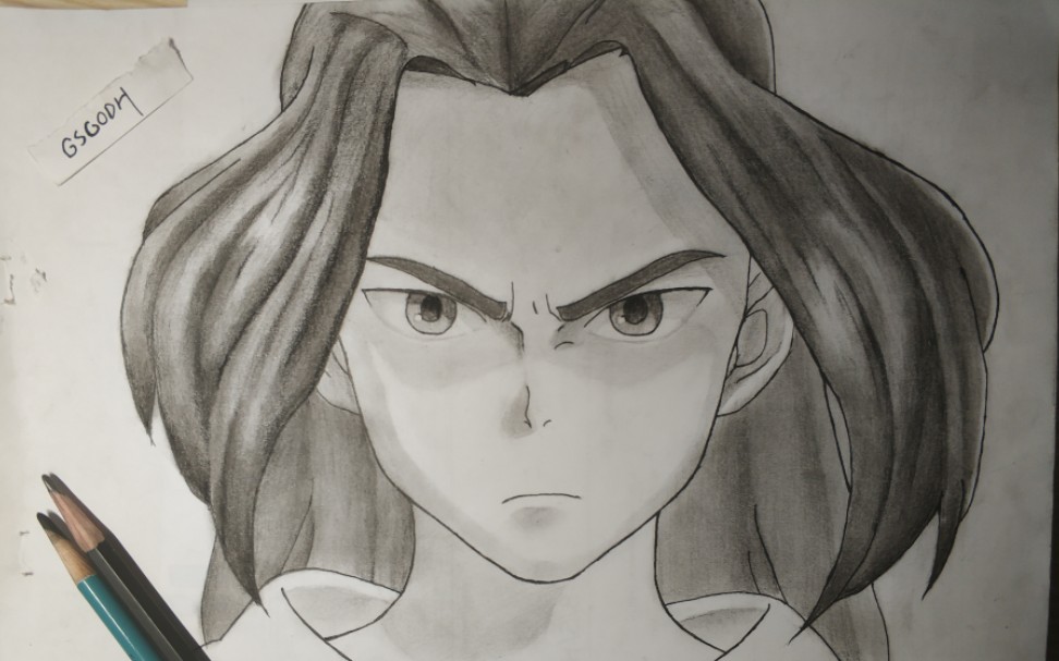 【手绘】摸一个素描风格的无限【罗小黑战记】燃!