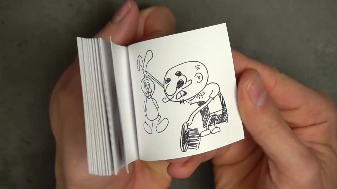 带声音效果的手翻书制作