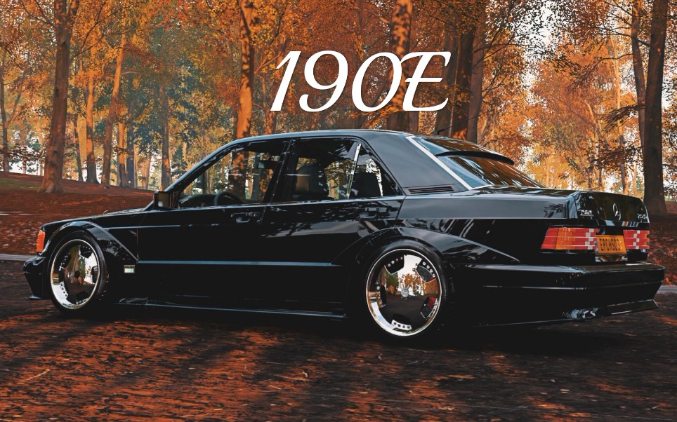 《地平线4》奔驰190e 姿态改装展示