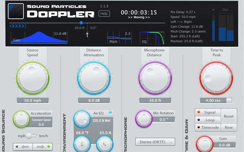 Sound Particles Doppler 多普勒效应位置移动插件效果试听哔哩哔哩bilibili