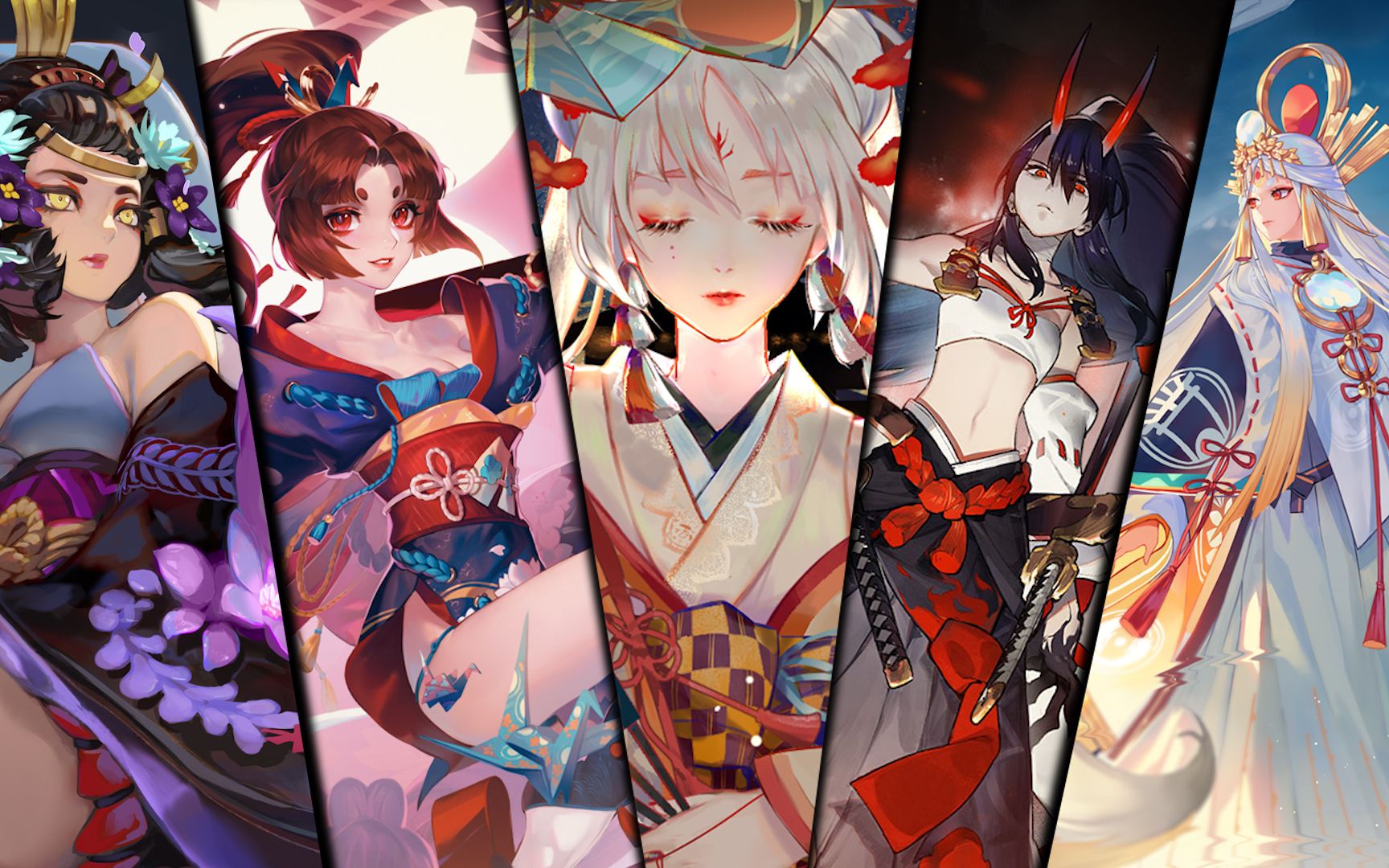 【百鬼夜行】戴上耳机享受和风音乐—阴阳师cg混剪