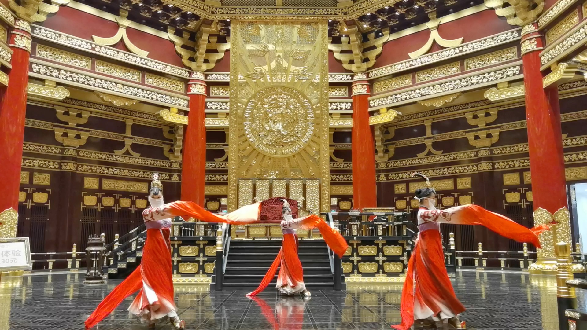 [图]古都洛阳 隋唐洛阳城 明堂天堂 节目表演